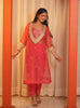 Pink Brocade Set
